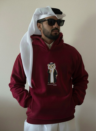 QATARI ICONIC TEDDY BEAR HOODIE