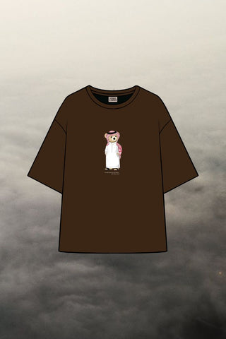 "ICONIC TEDDY BEAR" OVERSIZED T-SHIRT