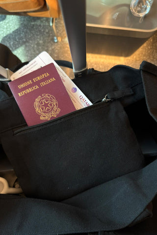 NEVERFULL BLACK TOTE BAG