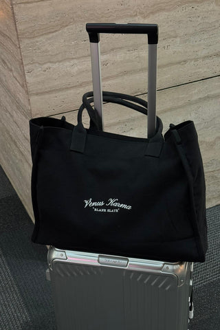NEVERFULL BLACK TOTE BAG