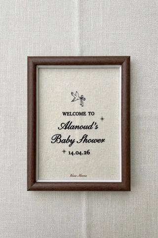 “BABY SHOWER” FOREVER FRAME Venus Karma