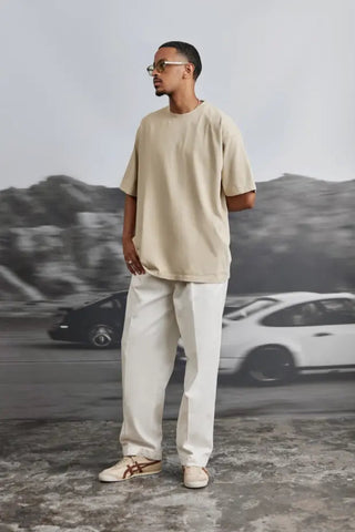 BEIGE OVERSIZED T-SHIRT Venus Karma