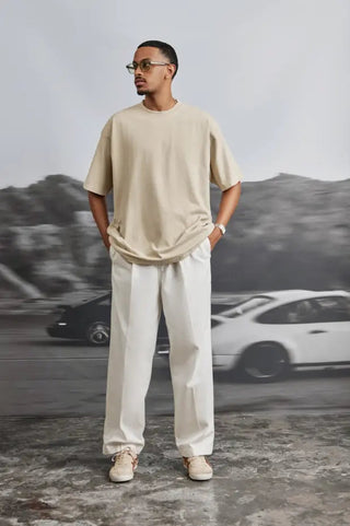 BEIGE OVERSIZED T-SHIRT Venus Karma
