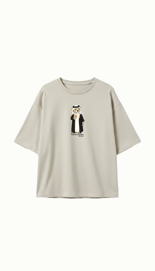 QATARI ICONIC TEDDY BEAR OVERSIZED T-SHIRT