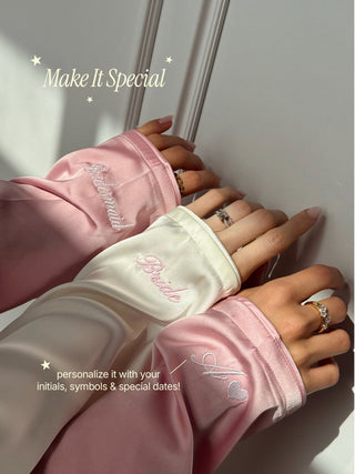 BLUSH SILKY SLEEPWEAR SET - Venus Karma