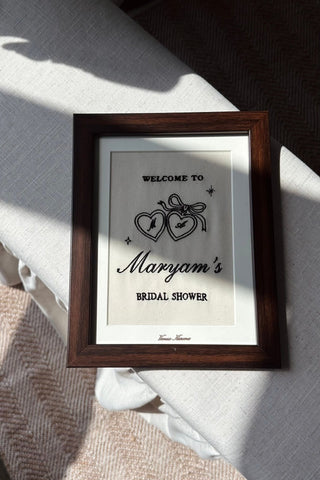 “BRIDAL SHOWER” FOREVER FRAME - Venus Karma