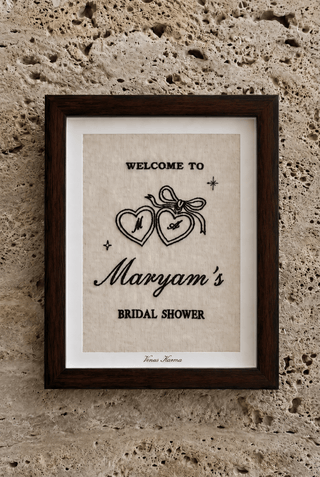 “BRIDAL SHOWER” FOREVER FRAME - Venus Karma