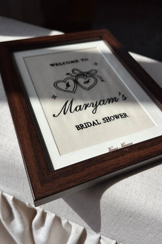 “BRIDAL SHOWER” FOREVER FRAME - Venus Karma