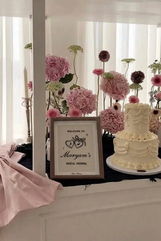 “BRIDAL SHOWER” FOREVER FRAME Venus Karma