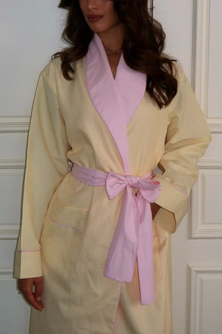 Butter Baby Robe worn, close-up