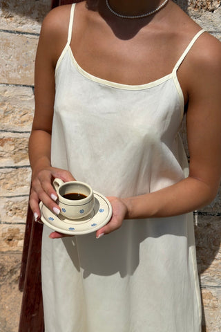 Venus Karma luxury nightgown, back view