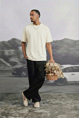 BUTTER YELLOW OVERSIZED T-SHIRT Venus Karma