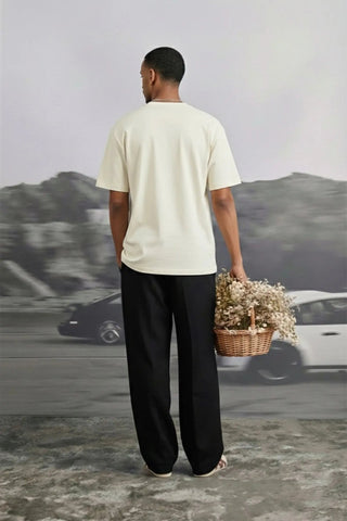 BUTTER YELLOW OVERSIZED T-SHIRT Venus Karma
