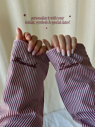 Cherry Chic Sleepwear Set worn, full outfit