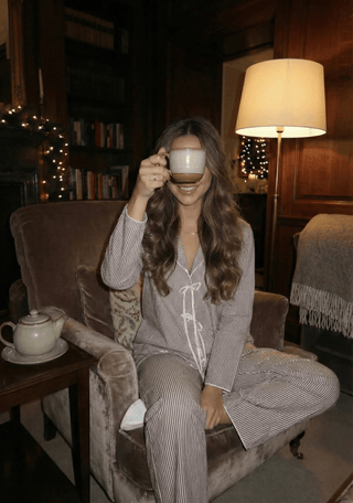 Chocolate Martini Sleepwear Set - side view