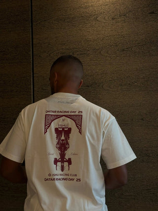 "CLASSIC RACER" WHITE T-SHIRT Venus Karma
