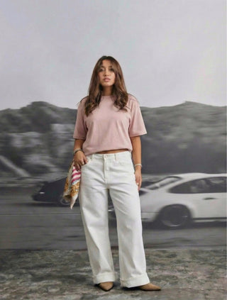 DUSTY PINK OVERSIZED T-SHIRT Venus Karma