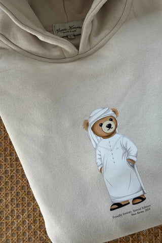 EMIRATI ICONIC TEDDY BEAR HOODIE Venus Karma
