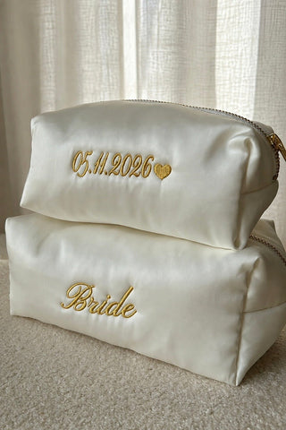 IVORY SILKY BEAUTY POUCH - Venus Karma