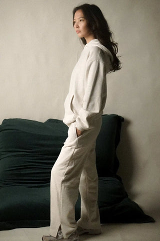 LIGHT GREY STRAIGHT SWEATPANTS Venus Karma