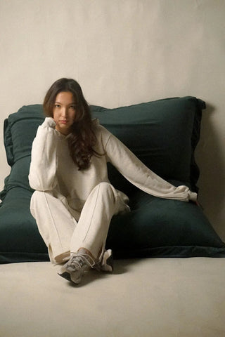 LIGHT GREY STRAIGHT SWEATPANTS Venus Karma