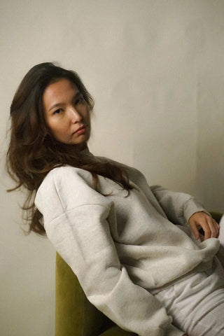 LIGHT GREY SWEATSHIRT Venus Karma