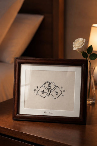 “LOVE LOCKS” FOREVER FRAME - Venus Karma