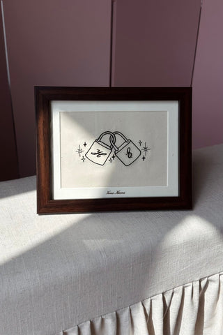 “LOVE LOCKS” FOREVER FRAME - Venus Karma