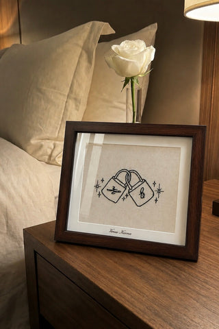 “LOVE LOCKS” FOREVER FRAME - Venus Karma