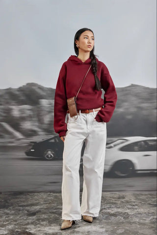 MAROON HOODIE Venus Karma