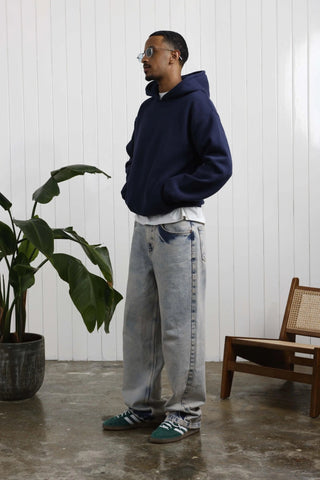NAVY BLUE HOODIE Venus Karma