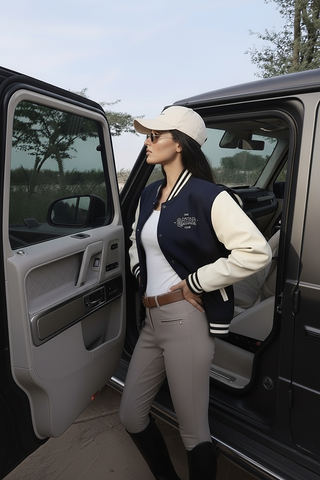 THE QATAR CLUB VARSITY JACKET