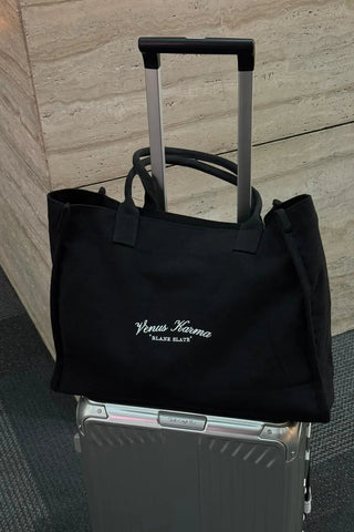 NEVERFULL BLACK TOTE BAG Venus Karma