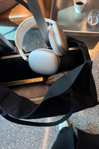NEVERFULL BLACK TOTE BAG Venus Karma