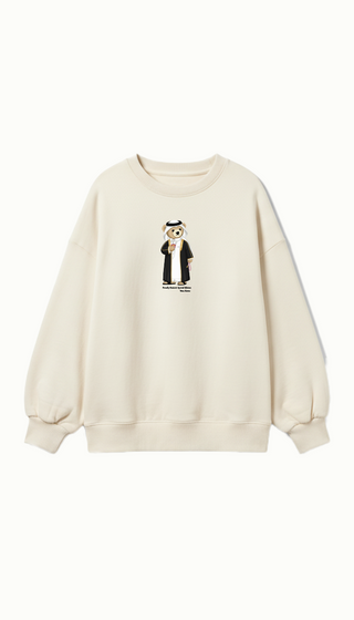 QATARI ICONIC TEDDY BEAR SWEATSHIRT