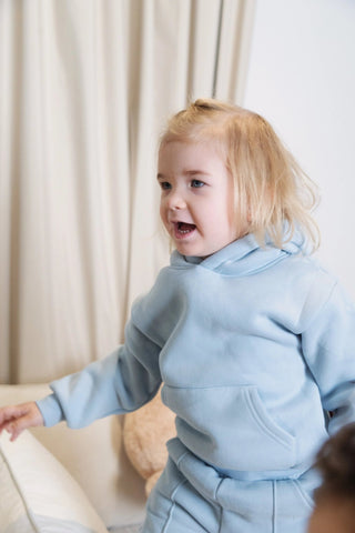 POWDER BLUE KIDS SET Venus Karma