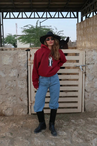 QATARI ICONIC TEDDY BEAR HOODIE Venus Karma