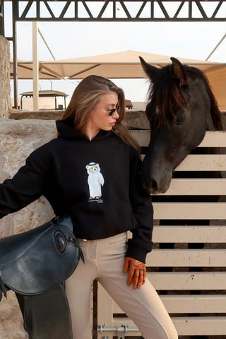 QATARI ICONIC TEDDY BEAR HOODIE Venus Karma