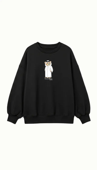 QATARI ICONIC TEDDY BEAR SWEATSHIRT Venus Karma