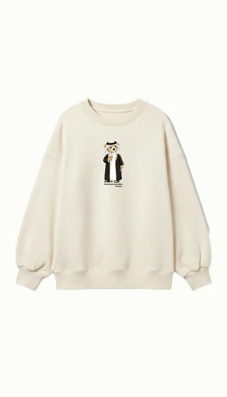 QATARI ICONIC TEDDY BEAR SWEATSHIRT Venus Karma