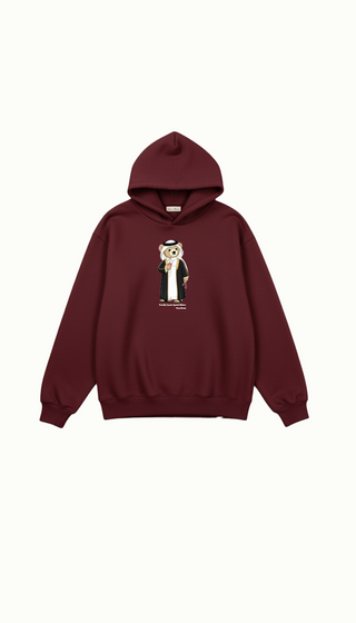 QATARI ICONIC TEDDY BEAR HOODIE