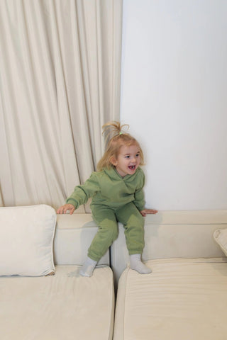 SAGE GREEN KIDS SET Venus Karma