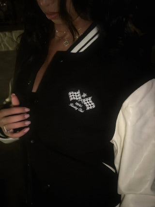 "THE OG RACER" VARSITY JACKET Venus Karma