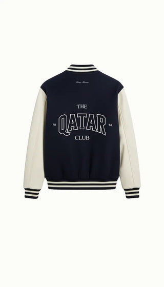 THE QATAR CLUB VARSITY JACKET Venus Karma