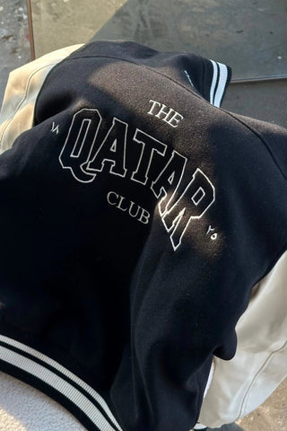 THE QATAR CLUB VARSITY JACKET Venus Karma