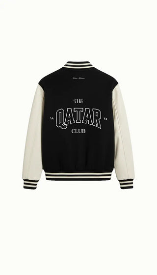 THE QATAR CLUB VARSITY JACKET Venus Karma