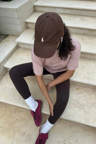 "THE WELLNESS LIFESTYLE" DUSTY PINK T-SHIRT Venus Karma