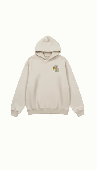 TIMELESS STAMPS OFF-WHITE HOODIE Venus Karma
