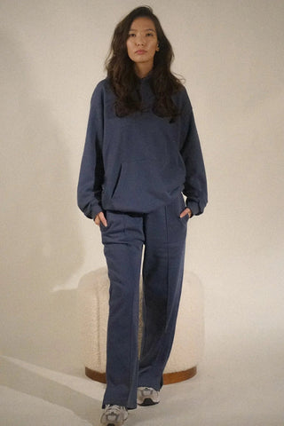 WASHED BLUE STRAIGHT SWEATPANTS Venus Karma