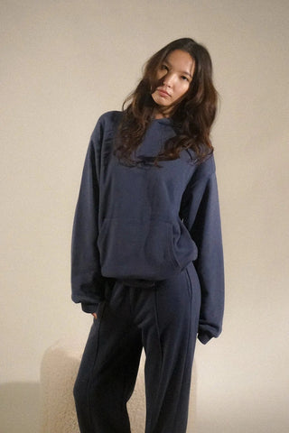 WASHED BLUE STRAIGHT SWEATPANTS Venus Karma